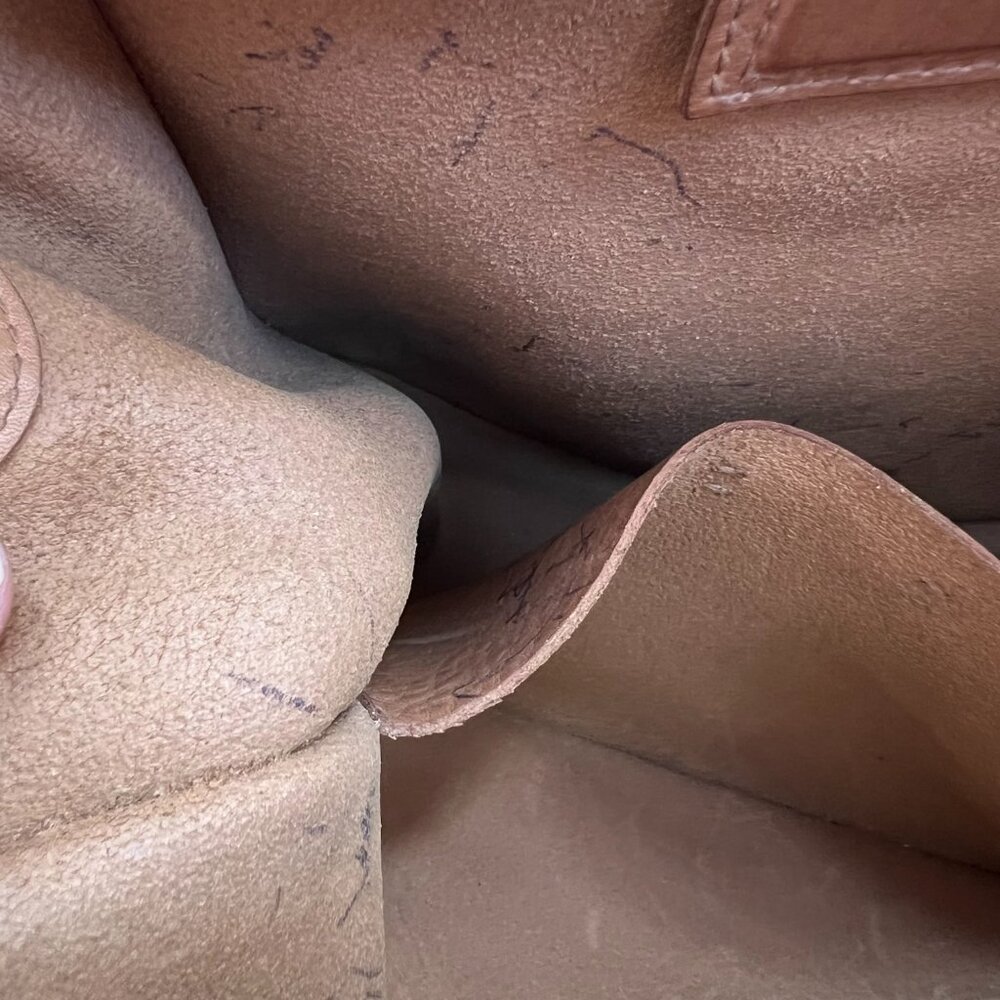 Madewell Sydney Crossbody Bag Snake Embossed Leather brown purse handbag - Picture 10 of 15